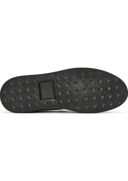 Erkek Siyah Püsküllü Deri Casual Loafer 25SFD680418