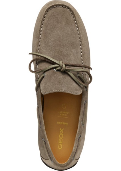 Erkek Gri U Spherica EC16 B - Suede Süet Deri Casual Loafer U55HYB00022C1018 indirimleri