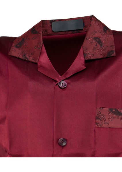 Erkek Şık Klasik Model Pijama Takımı Premium Saten Kumaş Eşsiz Model Cepli Tam Kalıp fiyatları