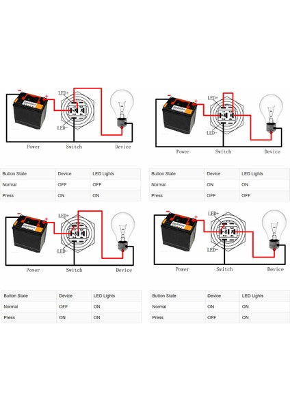 16mm Metal Buton Beyaz Power Sembol Led Işıklı Panel Montaj Düz Kafa Kilitlemeli DC 6A 12V IP67 Su Geçirmez Düğme Başlatma Kontrol Otomasyon Araba Makina Bilgisayar