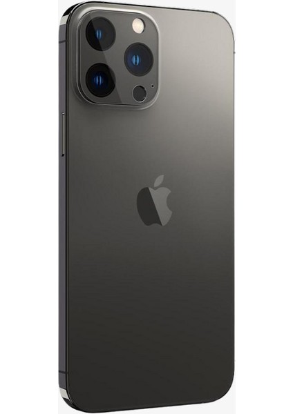 iPhone 13 Pro Max / 13 Pro Kamera Lens Camı Koruyucu Glas.tr Optik (2 Adet) Graphite - AGL04035