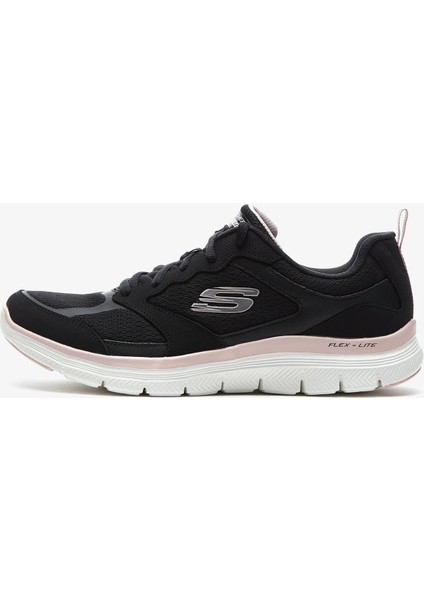 Flex Appeal 4.0 Active Flow Memory Foam Womens Walking Shoes Black Kadın Yürüyüş Ayakkabısı Siyah