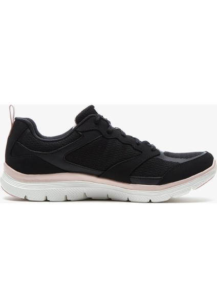 Flex Appeal 4.0 Active Flow Memory Foam Womens Walking Shoes Black Kadın Yürüyüş Ayakkabısı Siyah