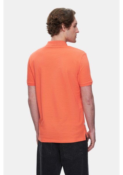 Lakes Pembe Polo Yaka Nakışlı Erkek Tshirt modelleri