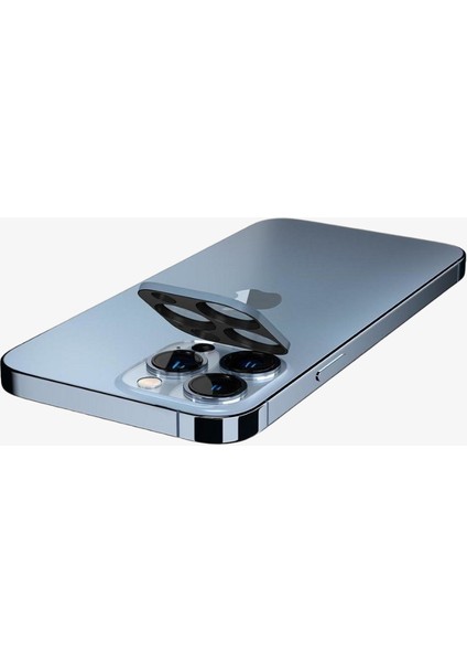 iPhone 13 Pro Max / 13 Pro Kamera Lens Camı Koruyucu GLAS.tR Optik (2 Adet) Sierra Blue - AGL04032 fiyatları