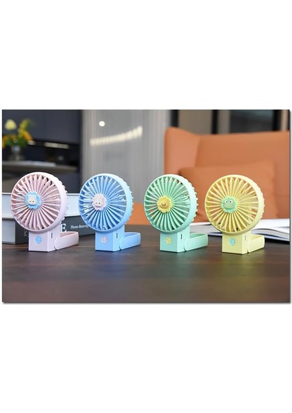 Taşınabilir Yase Mini USB Fan Masa Üstü 3 Kademeli Şarj Edilebilir Mini Vantilatör Soğutucu Cep Boyu 11CM Mini modelleri