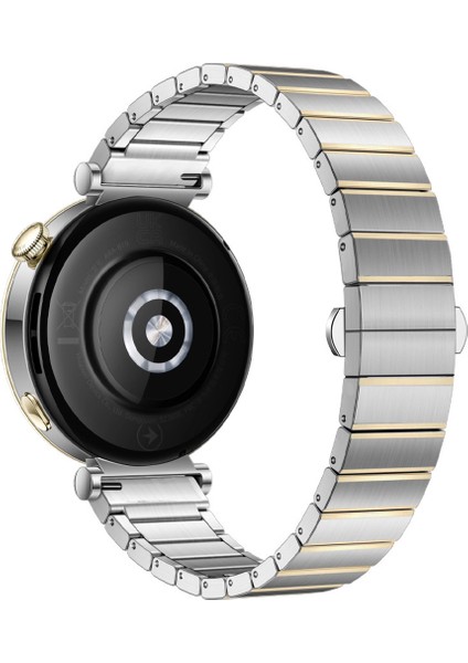 Huawei Watch Gt5 41MM Ile Uyumlu Renk Detaylı 18MM Paslanmaz Çelik Metal Kordon Kayış fiyatları