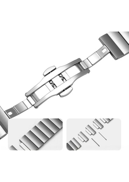 Huawei Watch Gt5 41MM Ile Uyumlu Renk Detaylı 18MM Paslanmaz Çelik Metal Kordon Kayış fırsatları