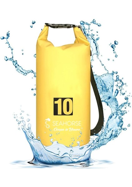 Su Geçirmez Çanta 10 Lt Sarı