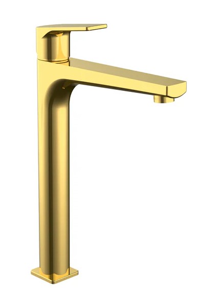 Azure Tall Gold Lavabo Bataryası