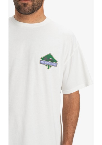 Crystal Jet Erkek Beyaz Tişört EQYZT08023 Beyaz modelleri