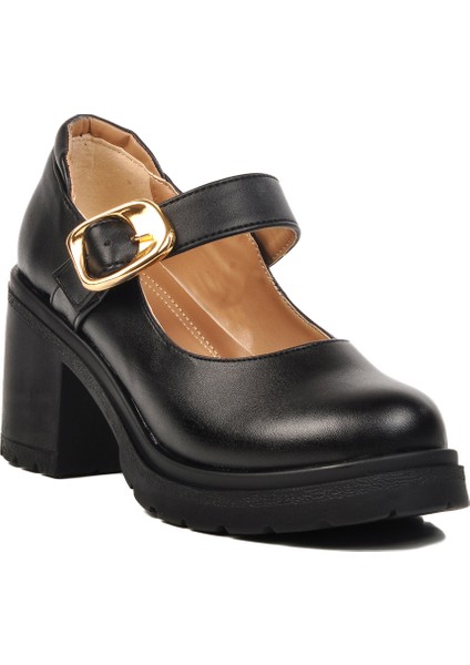 Siyah Topuklu Kadın Casual Ayakkabı 572403 Z modelleri