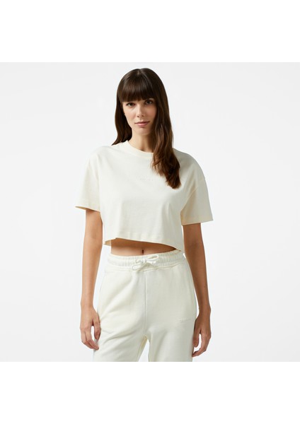 Unıted4 1.0 Essentials Kadın Krem T-Shirt