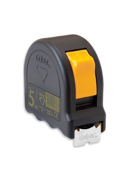 Şerit Metre Siyah 5 M*25 mm