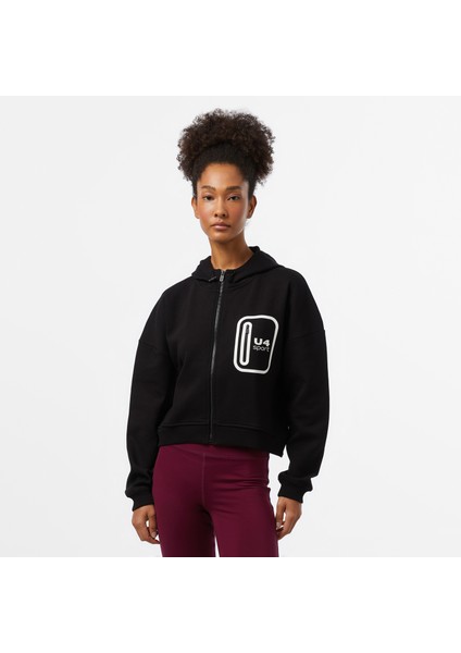 Unıted4 Sport Kadın Siyah Sweatshirt