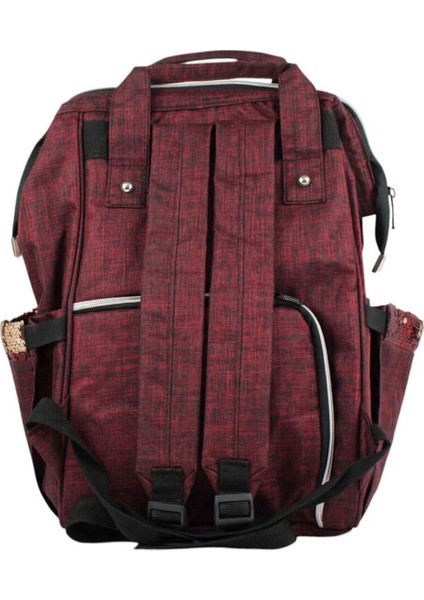 LBY-305 Olimpos Parlak Bordo Sırt Çantası