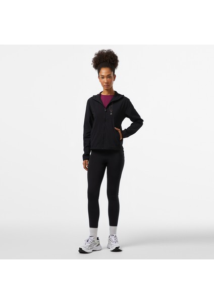 Unıted4 Sport Full Zipped Kadın Siyah Sweatshirt