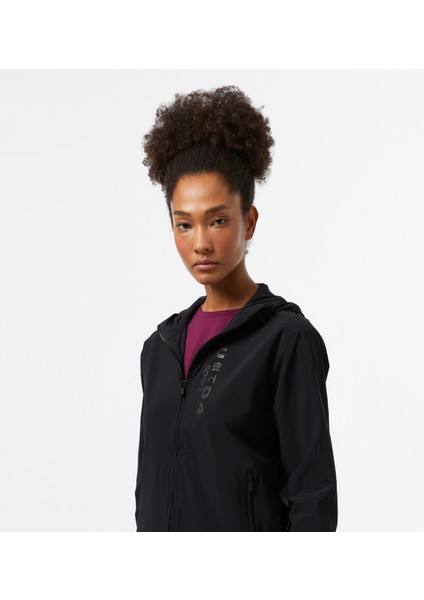 Unıted4 Sport Full Zipped Kadın Siyah Sweatshirt