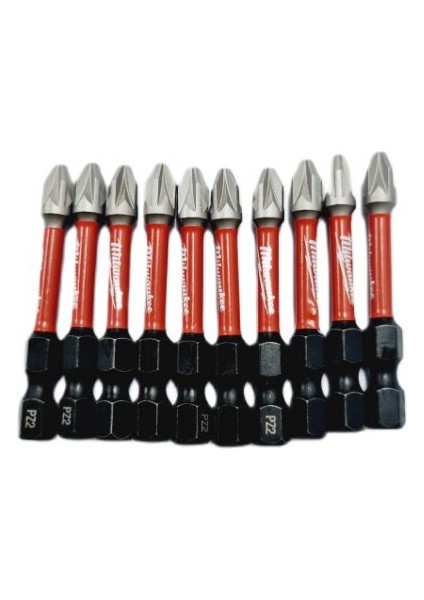 Bits Yıldız Uç Vidalama Matkap Ucu Ph2 x 50 mm -10 Adet