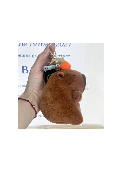 Kuyruk Sallayan Kapia Bebek Anahtarlık Kolye Biblo Peluş Oyuncaklar (Yurt Dışından)