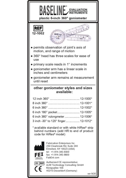 180 ' Plastik Gonyometre 15 cm / 12-1002 fiyatları