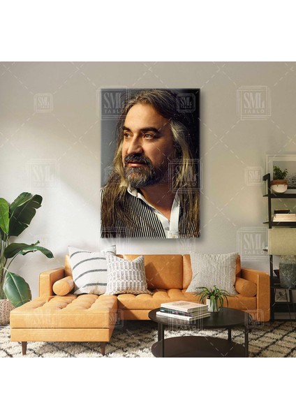 Volkan Konak Kuzeyin Oğlu Maçka Karadeniz Türküleri Dikey Kanvas Tablo