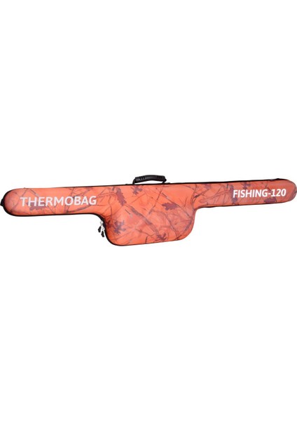 Thermobag Fishing Spin Kamış Çantası 120 cm Kamuflaj Turuncu