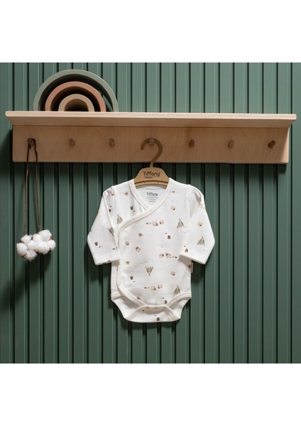 Tiffany Baby Happy Lambs Organik Theme Kruvaze Body 33022