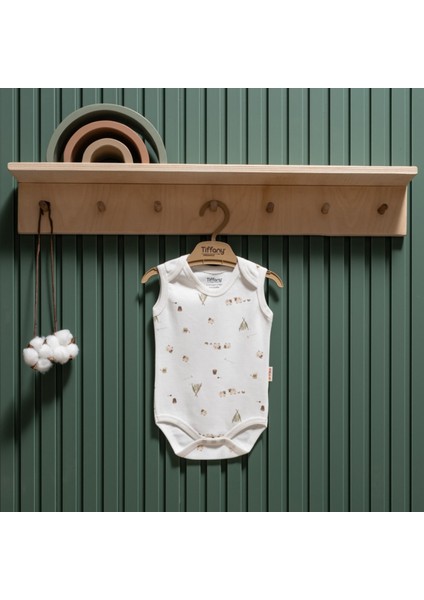 Tiffany Baby Happy Lambs Organik Theme Atlet Body 33009