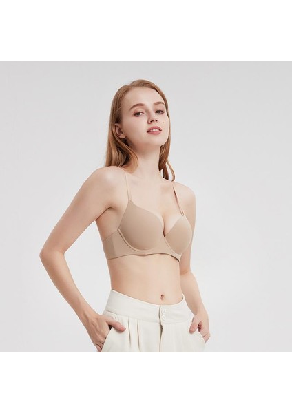 Push Up Sütyen Toparlayıcı 3'lü Set Siyah Beyaz Ten Mono B Kap Sütyen