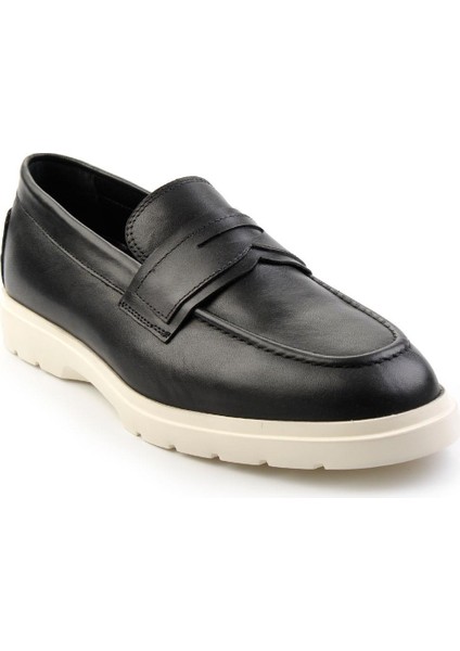 Siyah Leather Erkek Casual Ayakkabı E01087113103 fiyatları
