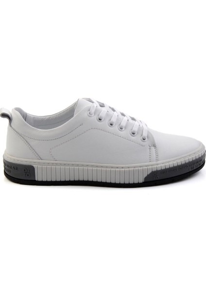 Beyaz Leather Erkek Sneaker E01018033443