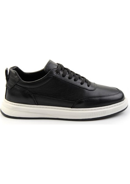 Siyah Leather Erkek Casual Ayakkabı E01082000503