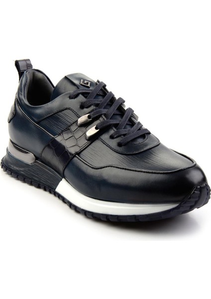 Lacivert Leather Erkek Sneaker E01075616603 fiyatları