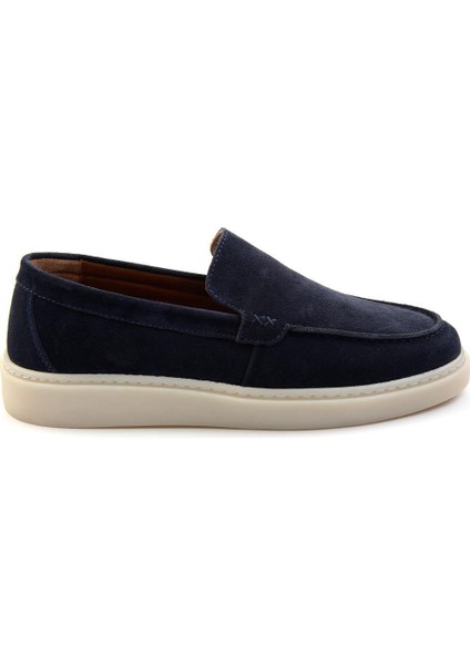 Lacivert Leather Erkek Casual Ayakkabı E01082012002