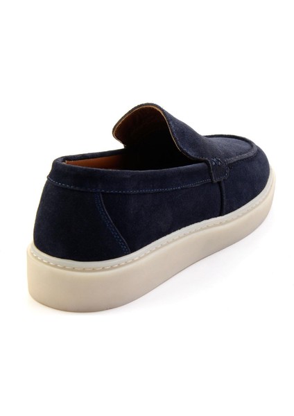 Lacivert Leather Erkek Casual Ayakkabı E01082012002 modelleri