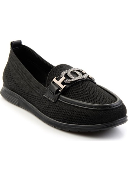 Siyah Kadın Loafer Ayakkabı K01370100082 fiyatları