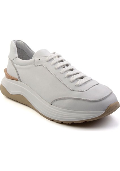 Beyaz Leather Erkek Sneaker E01087115603 fiyatları