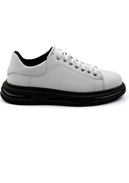 Beyaz Leather Erkek Sneaker E01080120903
