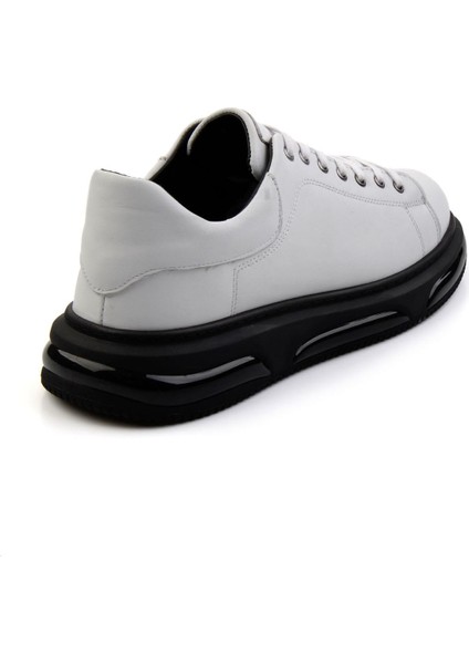 Beyaz Leather Erkek Sneaker E01080120903 modelleri