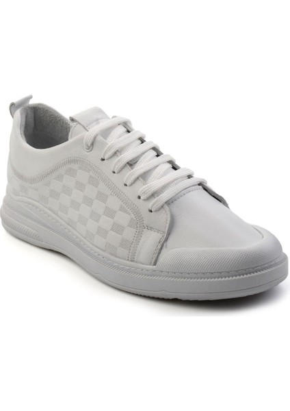 Beyaz Leather Erkek Sneaker E01084240703 fiyatları