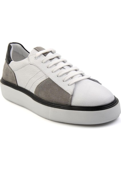 Beyaz Leather Erkek Sneaker E01087114540