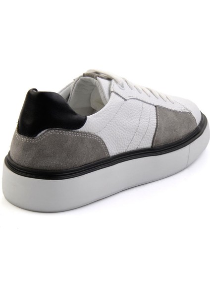 Beyaz Leather Erkek Sneaker E01087114540
