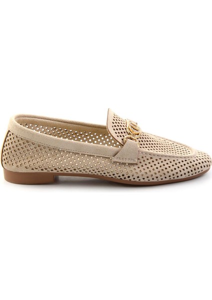 Bej Kadın Loafer Ayakkabı K01688010902