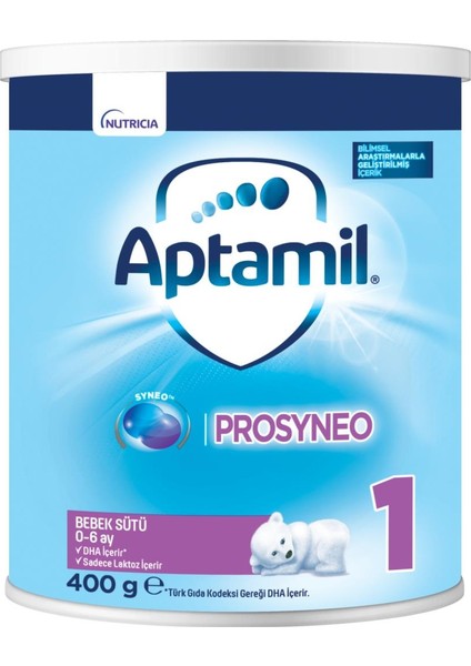 Aptamil Prosyneo Bebek Sütü No1 0-6 Ay 400 gr