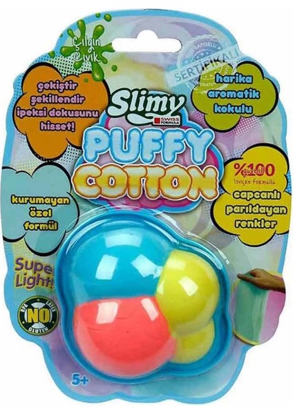 Slimy Puffy Coton Kokulu Slime 16 G