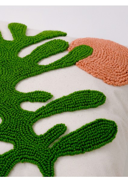 PALM BLOOM- Doğa Temalı Punch Kırlent Kılıfı modelleri