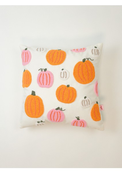 PUMPKIN PARADE - Balkabağı Pumpkin Punch Kırlent Yastık Kılıfı