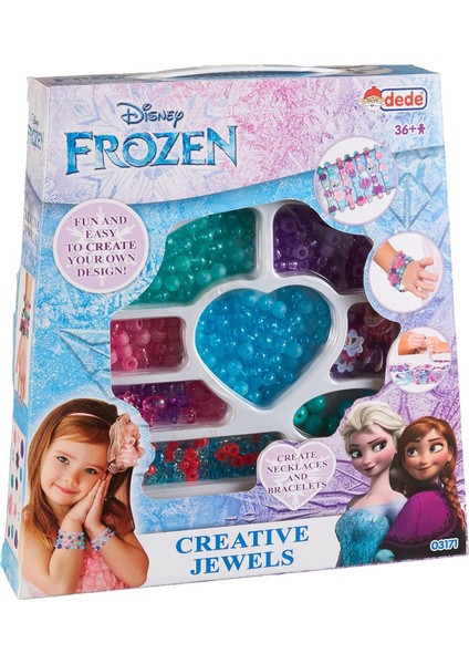 Frozen Büyük El Çantalı Takı Seti, +3 Yaş Için