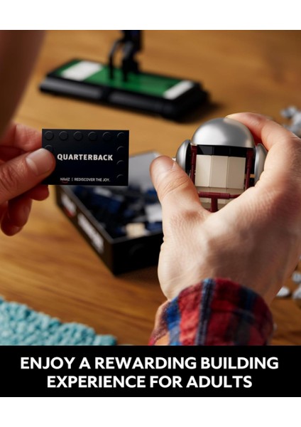 Quarterback Amerikan Futbolcu Model Seti, 660 Parça, Spor Temalı Koleksiyon, Yetişkinler Için fırsatları